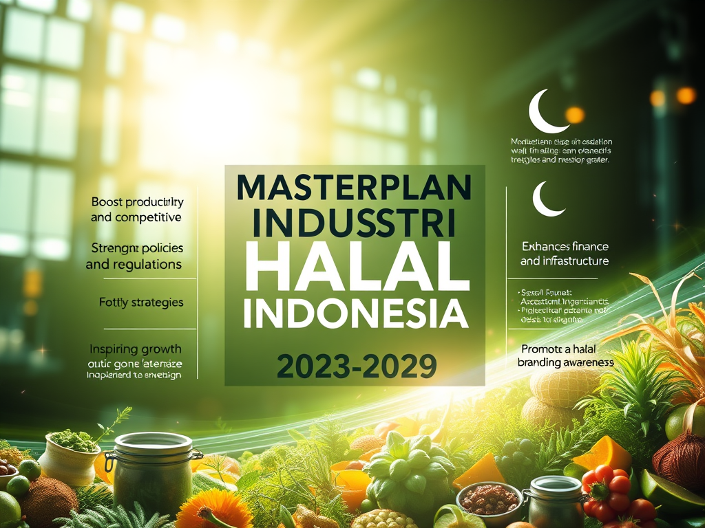 Masterplan Industri Halal Indonesia 2023-2029: Road Map Strategis Pengembangan Ekonomi&nbsp;Halal