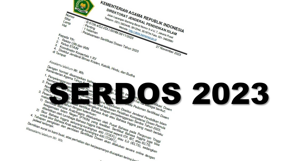 Kemenag Tetapankan Daftar Peserta Dan Pedoman Sertifikasi Dosen 2023, Check&nbsp;Informasinya!!
